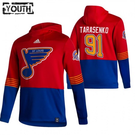 St. Louis Blues Vladimir Tarasenko 91 2020-21 Reverse Retro Pullover Mikiny Hooded - Dětské
